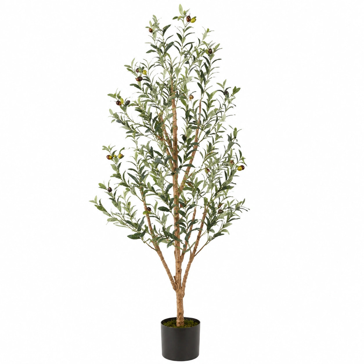 Árbol de Olivo Artificial 180cm Verde con Maceta