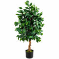 Árbol Artificial Decorativo 150 cm Verde para Interior y Exterior