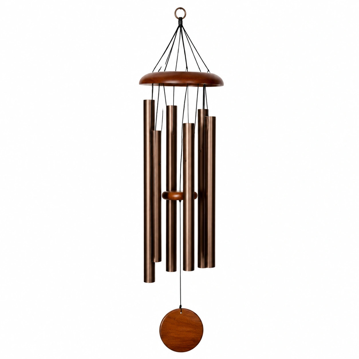 Campanillas de Viento Metálicas Marrón 76 cm