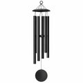 Campana de Viento Grande Negra de 90 cm